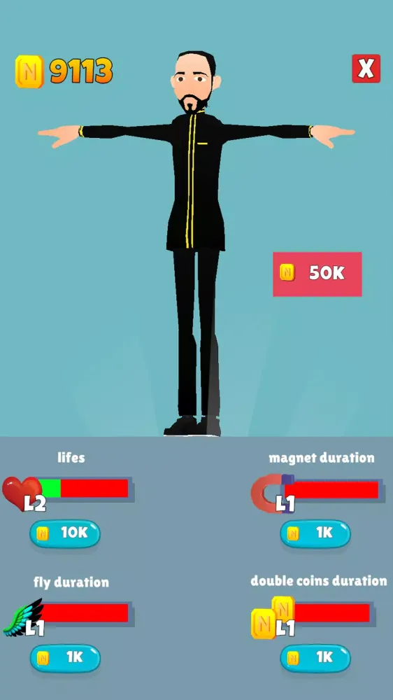 Tangkapan layar Bukele Run