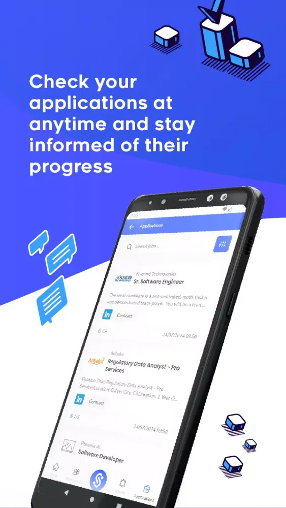 Tangkapan layar Sivium: Automate Job Search