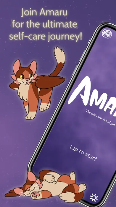 Скриншоты Amaru: Self-care Virtual Pet