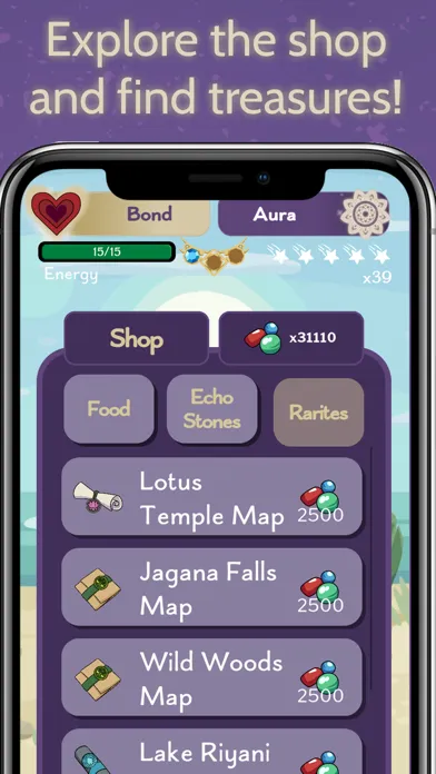Скриншоты Amaru: Self-care Virtual Pet