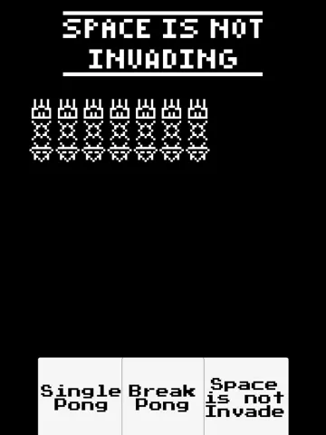 Screenshot di Space is NOT Invading iPad 