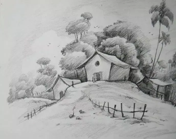 Sketch Scenery From a Pencil應用截圖