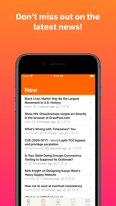 Moonshot - Hacker News 스크린샷