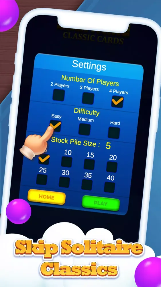Скриншоты Skip Solitaire Classics Game