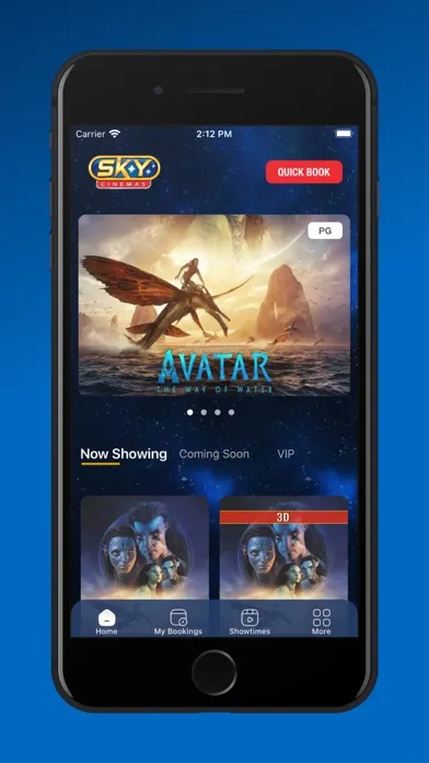 Capturas de tela do Sky Cinemas Kuwait