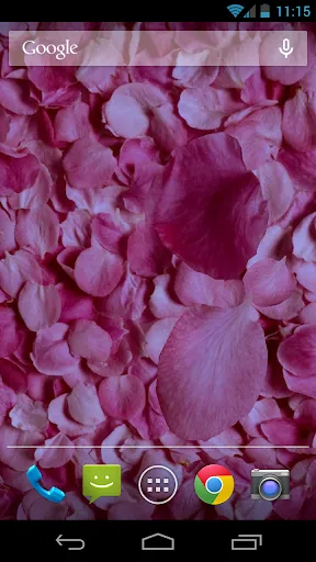 Petals 3D live wallpaper Screenshots