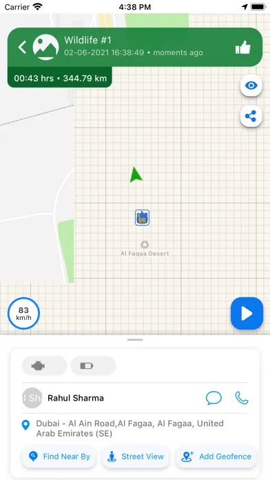 Ảnh chụp màn hình của SkyNav Pro GPS