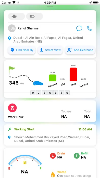 Ảnh chụp màn hình của SkyNav Pro GPS