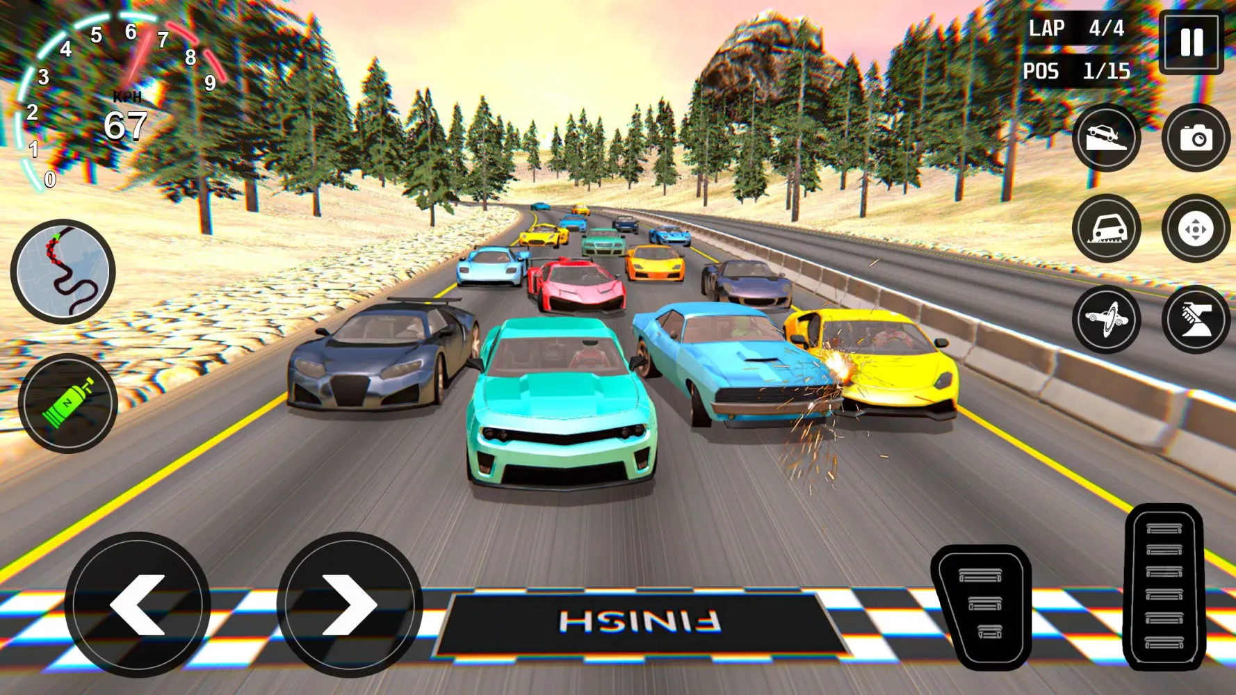 Tangkapan skrin Real Car Racing: Fun Adventure