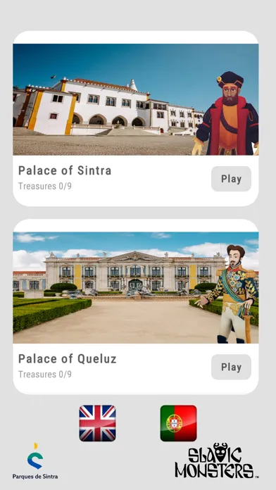 Ảnh chụp màn hình của Sintra & Queluz Treasure Hunt