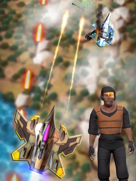 Capturas de tela do Air Scuffle iPad 