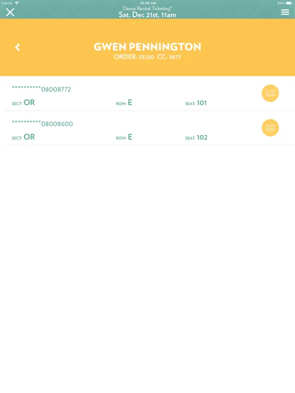 DRT Scanner iPad  Ekran Görüntüleri