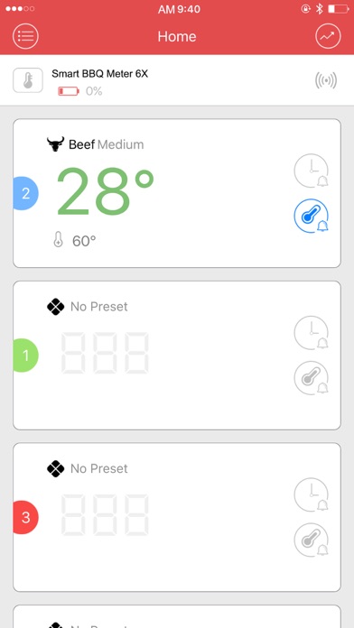 Tangkapan layar Smart BBQ Meter