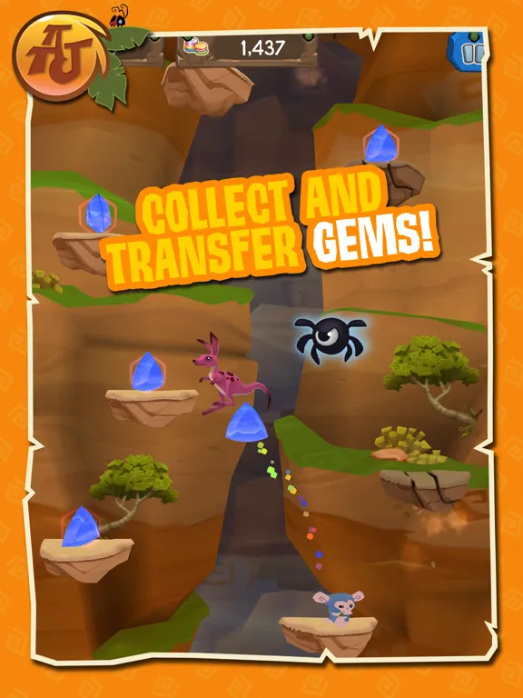 Скриншоты AJ Jump: Animal Jam Kangaroos! iPad 