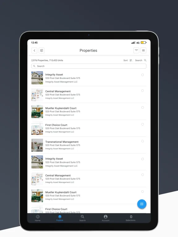 SMART Apartment Data. iPad  Ekran Görüntüleri