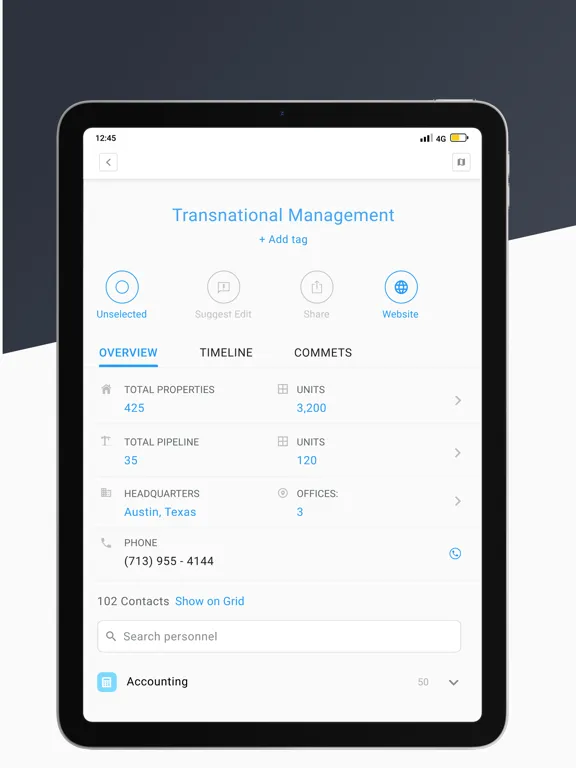 SMART Apartment Data. iPad  Ekran Görüntüleri