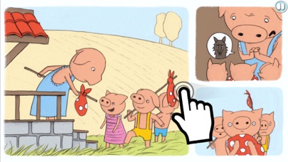 Three Little Piggies Illustrative eBook স্ক্রিনশট