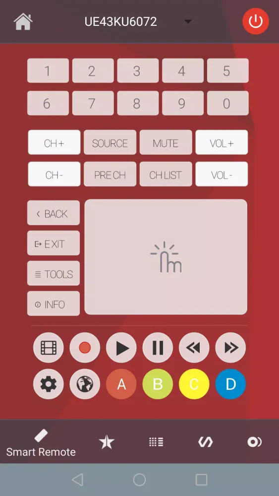 Remote for Samsung Screenshots