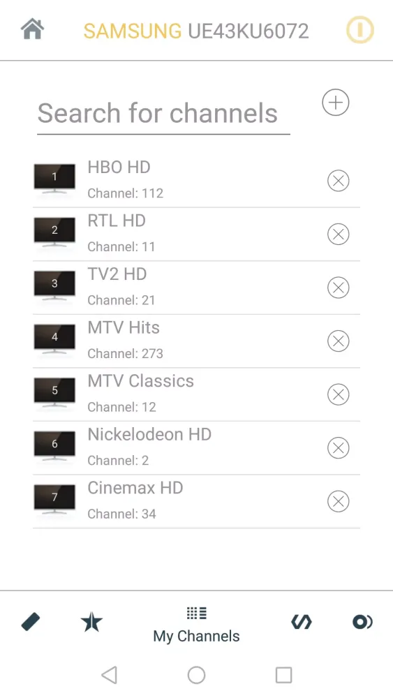 Remote for Samsung Screenshots