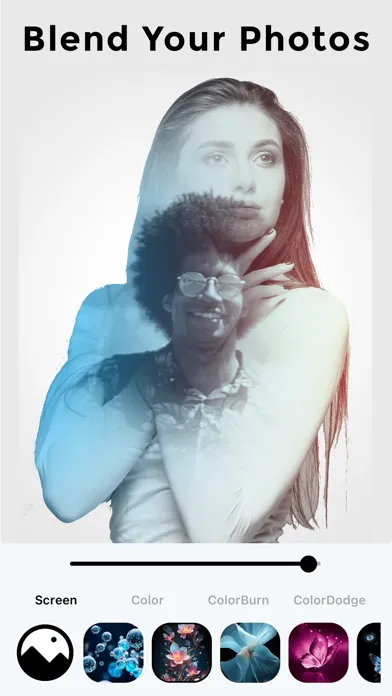 Photo Blender Overlay Effects スクリーンショット