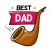 Father's Day Stickers Set