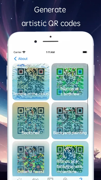 Screenshot di ArtAI Local Diffuser /Art & QR