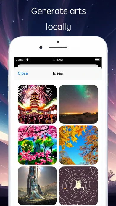 Screenshot di ArtAI Local Diffuser /Art & QR