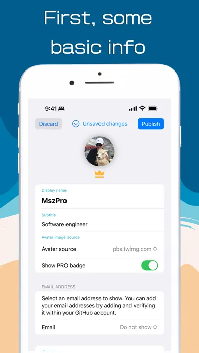تصاویر LinkKun - Digital Resume Page