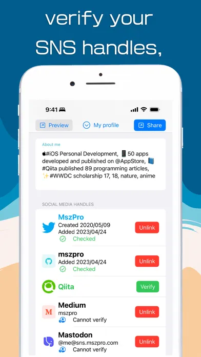 تصاویر LinkKun - Digital Resume Page