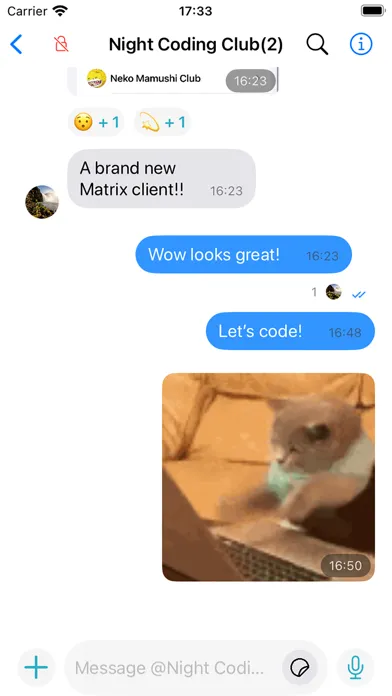 Neo - Matrix Messenger स्क्रीनशॉट