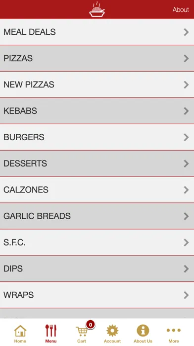Capturas de tela do Costa Rica Pizza Sheffield App