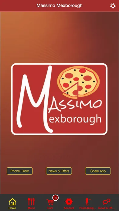 Massimo Mexborough New App Screenshots