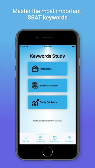SSAT VerbalPro Screenshots