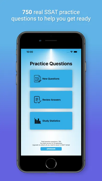 SSAT VerbalPro Screenshots