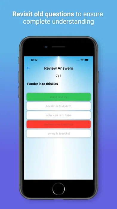 SSAT VerbalPro Screenshots