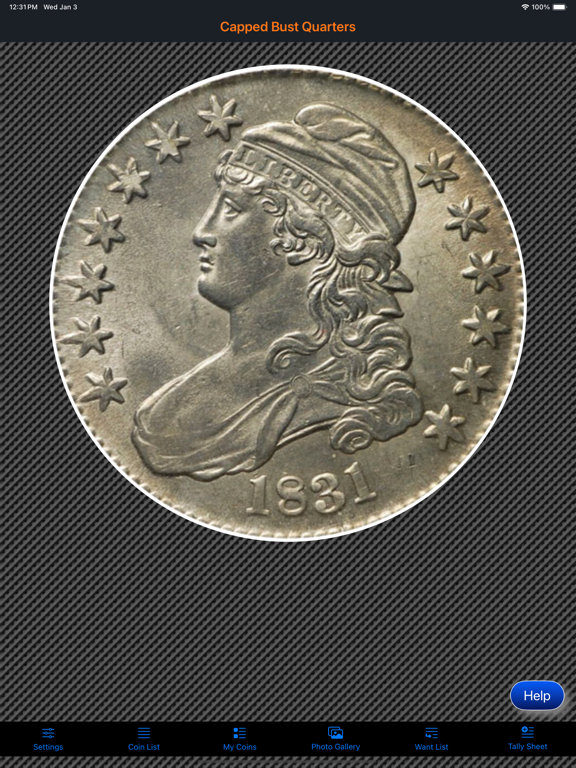 Capped Bust Quarter iPad  Screenshots
