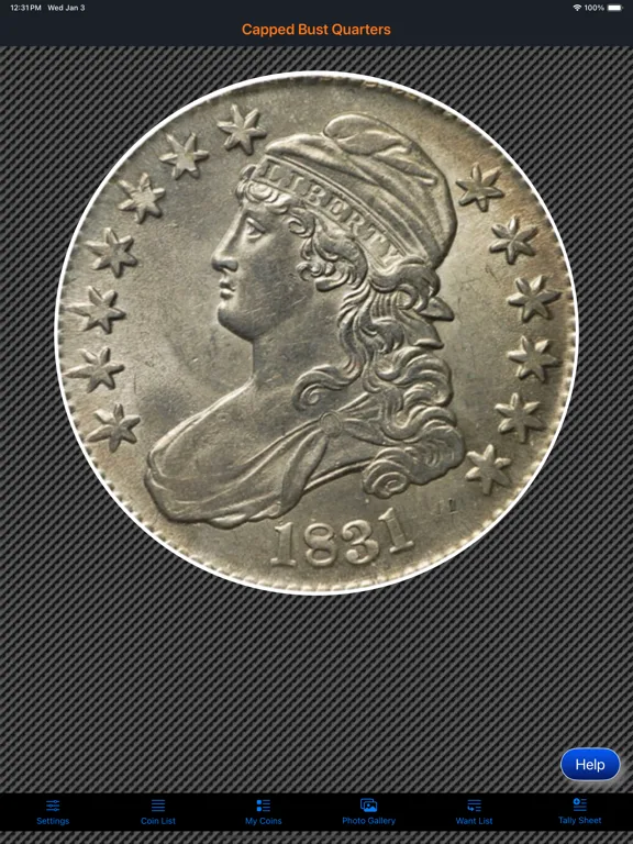 Capped Bust Quarter iPad  Screenshots