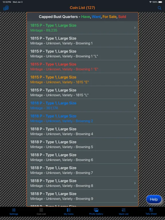 Capped Bust Quarter iPad  Screenshots