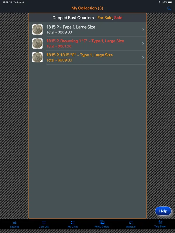 Capped Bust Quarter iPad  Screenshots