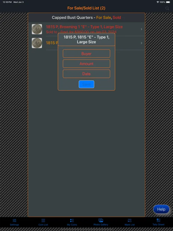 Capped Bust Quarter iPad  Screenshots
