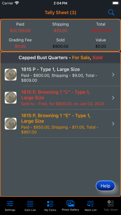 Capped Bust Quarter Screenshots