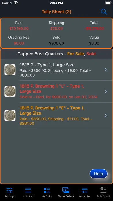Capped Bust Quarter Screenshots