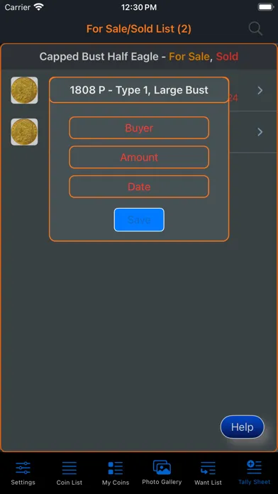 Capped Bust Half Eagle Screenshots