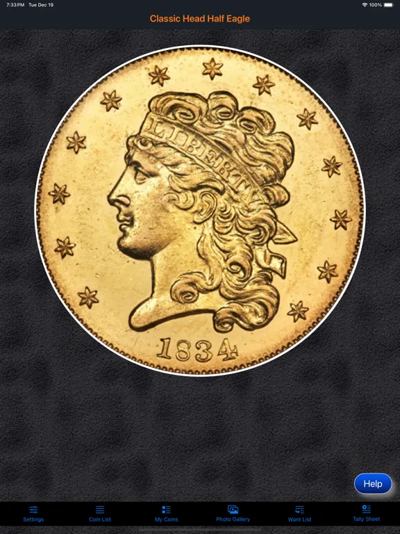 Classic Head Half Eagle iPad  স্ক্রিনশট