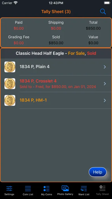 Classic Head Half Eagle স্ক্রিনশট