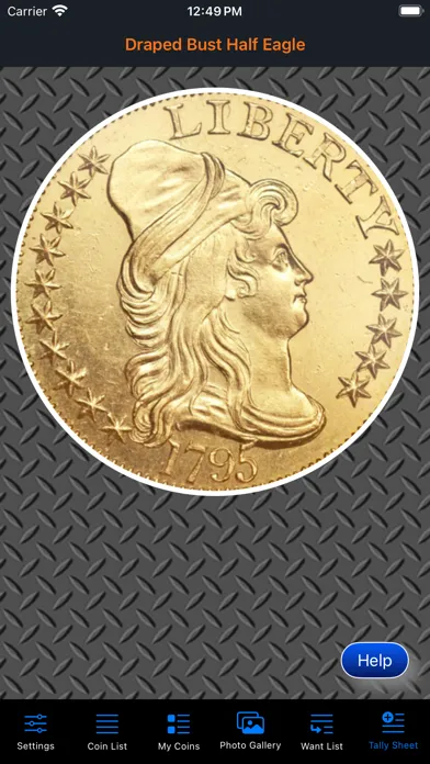 Draped Bust Half Eagle سکرین شاٹس