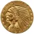 Indian Head Half Eagle