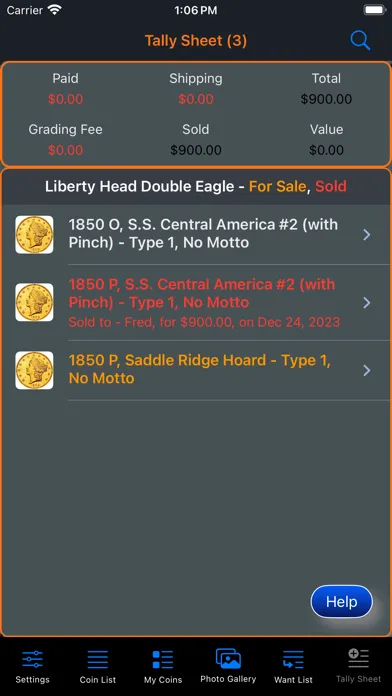 Zrzuty ekranu Liberty Head Double Eagle