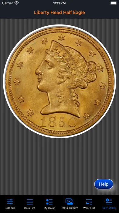 Liberty Head Half Eagle应用截图
