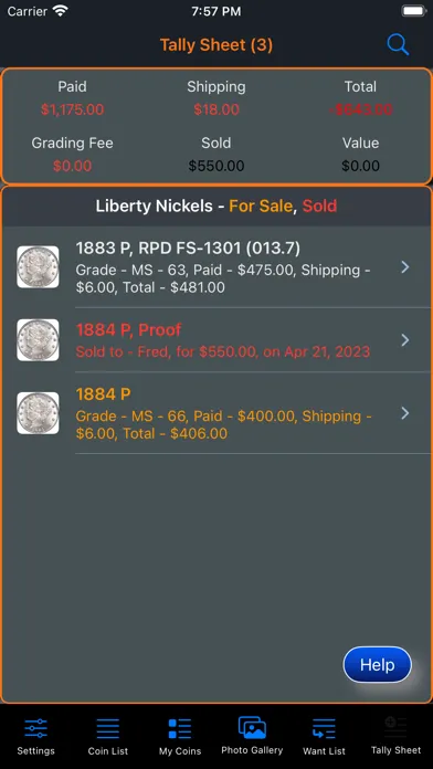Liberty Nickel 스크린샷